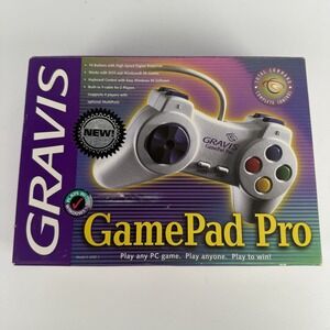 Vintage Gravis Gamepad Pro Controller for PC Computer Windows 95/98 New Open Box